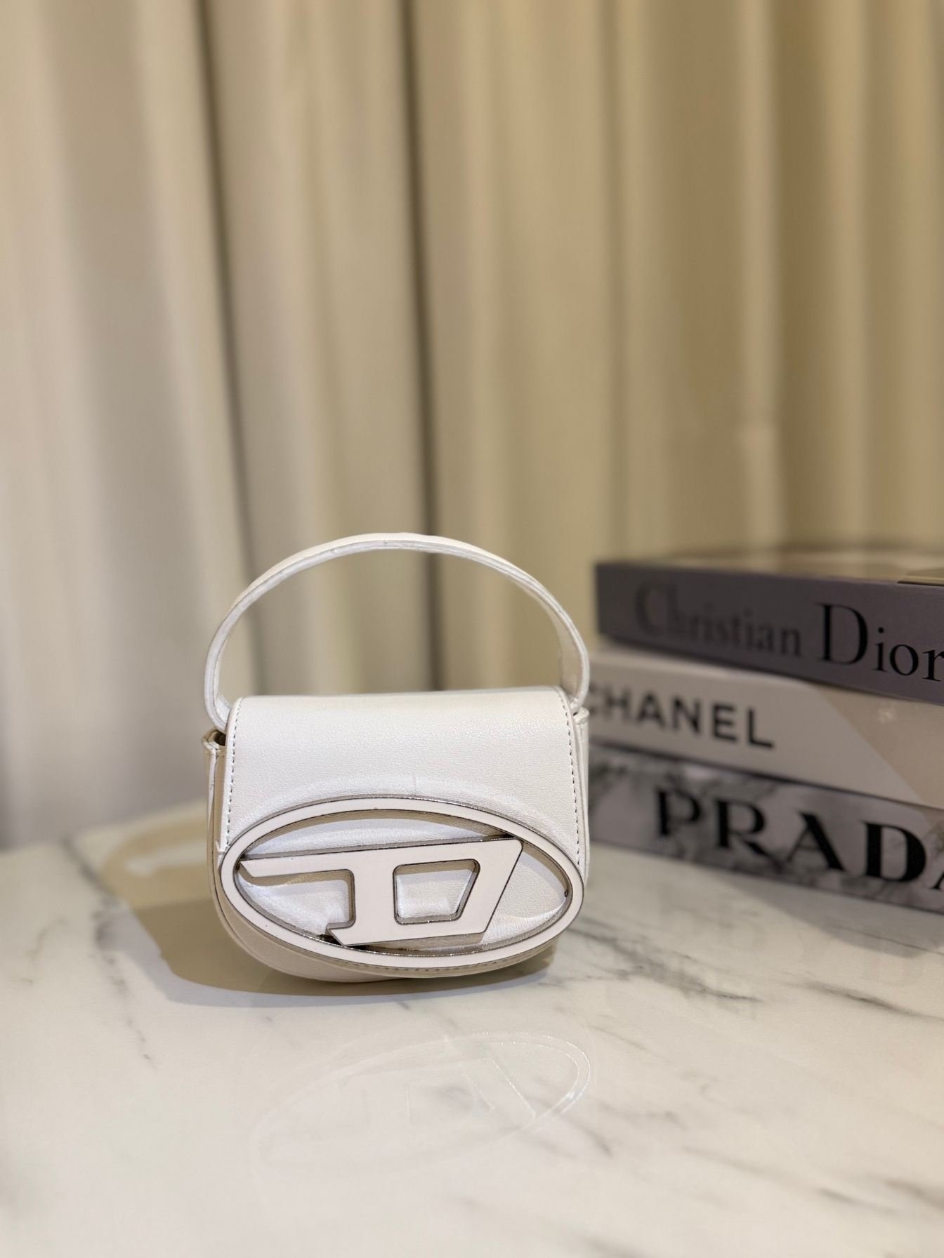 Adsız tasarım (20) Diesel Kadın Çanta - Beyaz - Görsel 1