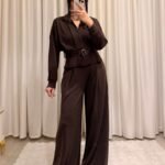 Oysho Kumaş Premium Takım - Kahve