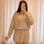 Triko Etekli Takım - Gri