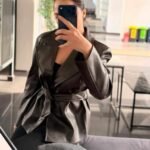 Premium Kalite Deri Ceket - Kahve