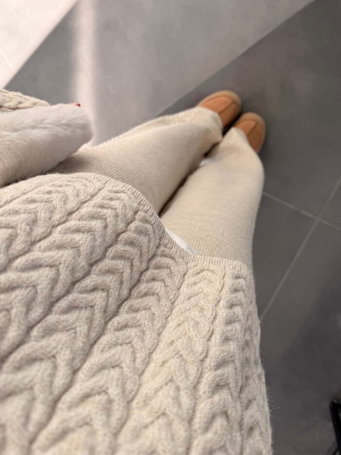 Saç Örgülü Premium Takım - Bej - Görsel 4